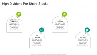 High Dividend Per Share Stocks In Powerpoint And Google Slides Cpb