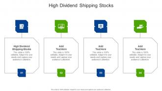 High Dividend Shipping Stocks In Powerpoint And Google Slides Cpb