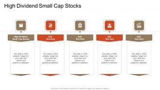 High Dividend Small Cap Stocks In Powerpoint And Google Slides Cpb