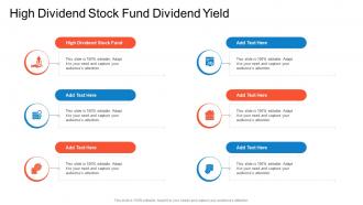 High Dividend Stock Fund Dividend Yield In Powerpoint And Google Slides Cpb