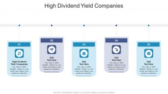 High Dividend Yield Companies In Powerpoint And Google Slides Cpb