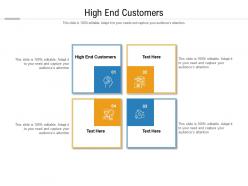 High end customers ppt powerpoint presentation ideas format ideas cpb