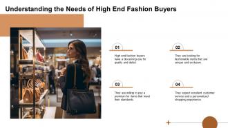 High End Fashion Buyers List powerpoint presentation and google slides ICP Captivating Colorful