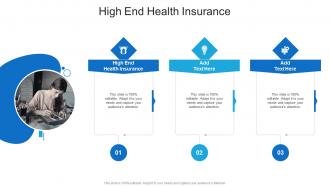 High End Health Insurance In Powerpoint And Google Slides Cpb