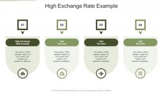 High Exchange Rate Example In Powerpoint And Google Slides Cpb