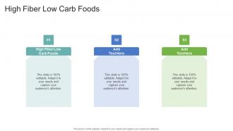 High Fiber Low Carb Foods In Powerpoint And Google Slides Cpb