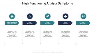 High Functioning Anxiety Symptoms In Powerpoint And Google Slides Cpb