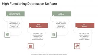 High Functioning Depression Selfcare In Powerpoint And Google Slides Cpb