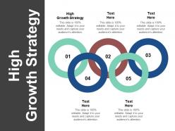 High growth strategy ppt powerpoint presentation styles graphics template cpb