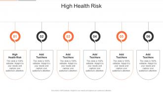 High Health Risk In Powerpoint And Google Slides Cpb