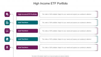 High Income ETF Portfolio In Powerpoint And Google Slides Cpb