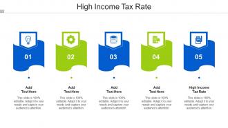 High Income Tax Rate Ppt Powerpoint Presentation File Examples Cpb