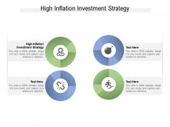 High inflation investment strategy ppt powerpoint presentation ideas slides cpb