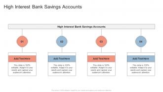 High Interest Bank Savings Accounts In Powerpoint And Google Slides Cpb