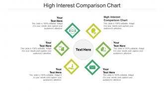 High interest comparison chart ppt powerpoint presentation portfolio shapes cpb