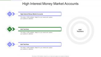 High Interest Money Market Accounts In Powerpoint And Google Slides Cpb