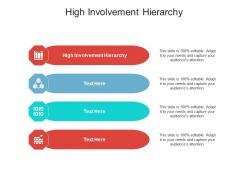 High involvement hierarchy ppt powerpoint presentation outline designs cpb