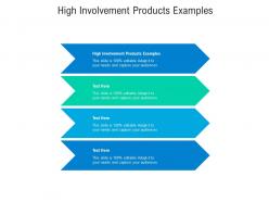High involvement products examples ppt powerpoint presentation file formats cpb