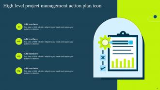 High Level Action Plan Powerpoint Ppt Template Bundles Content Ready Professionally