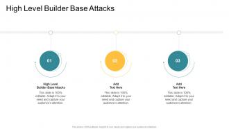 High Level Builder Base Attacks In Powerpoint And Google Slides Cpb