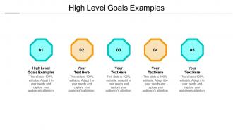High level goals examples ppt powerpoint presentation pictures slides cpb