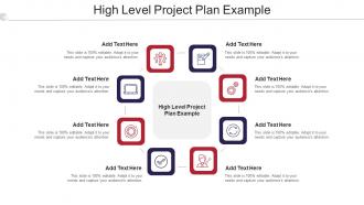 High Level Project Plan Example Ppt Powerpoint Presentation Summary File Formats Cpb