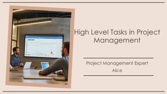 High Level Tasks In Project Management PPT Template AT