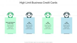 High Limit Business Credit Cards In Powerpoint And Google Slides Cpb