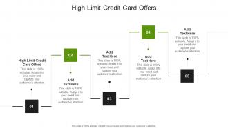 High Limit Credit Card Offers In Powerpoint And Google Slides Cpb