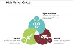 High market growth ppt powerpoint presentation infographic template icons cpb