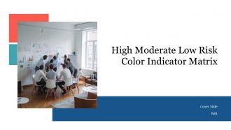 High Moderate Low Risk Color Indicator Matrix PPT Demonstration AT
