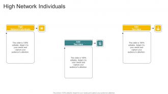 High Network Individuals In Powerpoint And Google Slides Cpb