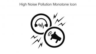 High Noise Pollution Monotone Icon In Powerpoint Pptx Png And Editable Eps Format