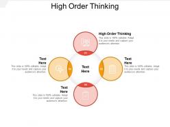 High order thinking ppt powerpoint presentation styles guidelines cpb
