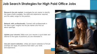High Paid Office Jobs powerpoint presentation and google slides ICP Template Aesthatic