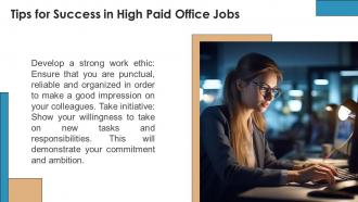 High Paid Office Jobs powerpoint presentation and google slides ICP Ideas Aesthatic
