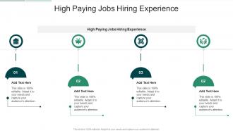High Paying Jobs Hiring Experience In Powerpoint And Google Slides Cpb