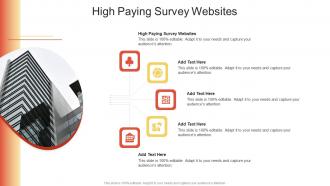 High Paying Survey Websites In Powerpoint And Google Slides Cpb
