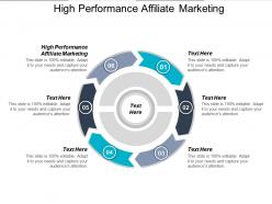 High performance affiliate marketing ppt powerpoint presentation gallery structure cpb