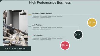 High Performance Business In Powerpoint And Google Slides Cpb