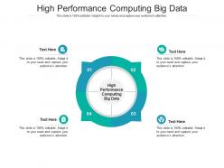 High performance computing big data ppt powerpoint layout cpb
