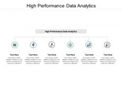 High performance data analytics ppt powerpoint presentation professional rules cpb