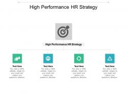 High performance hr strategy ppt powerpoint presentation inspiration portfolio cpb