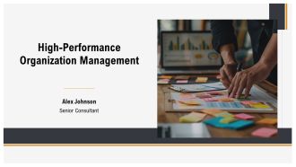 High Performance Organization Management PPT Graphics AT
