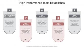 High Performance Team Establishes In Powerpoint And Google Slides Cpb