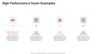 High Performance Team Examples In Powerpoint And Google Slides Cpb
