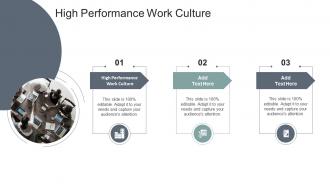 High Performance Work Culture In Powerpoint And Google Slides Cpb