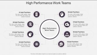 High Performance Work Teams In Powerpoint And Google Slides Cpb