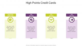 High Points Credit Cards In Powerpoint And Google Slides Cpb
