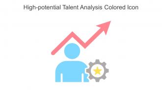 High Potential Talent Analysis Colored Icon In Powerpoint Pptx Png And Editable Eps Format